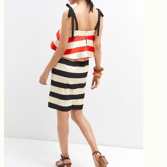 🌿|NWT| Anthropologie x Mare Striped Mini Dress - Picture 3 of 9